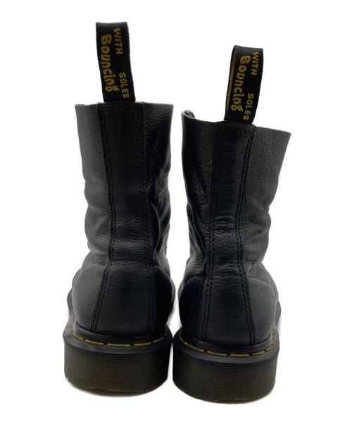 Dr.Martens（ドクターマーチン）Dr.Martens (ドクターマーチン) PASCAL VIRGINIA 8 ホールブーツ ブラック サイズ:UK6の古着・服飾アイテム