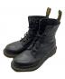 Dr.Martens（ドクターマーチン）の古着「PASCAL VIRGINIA 8 ホールブーツ」｜ブラック