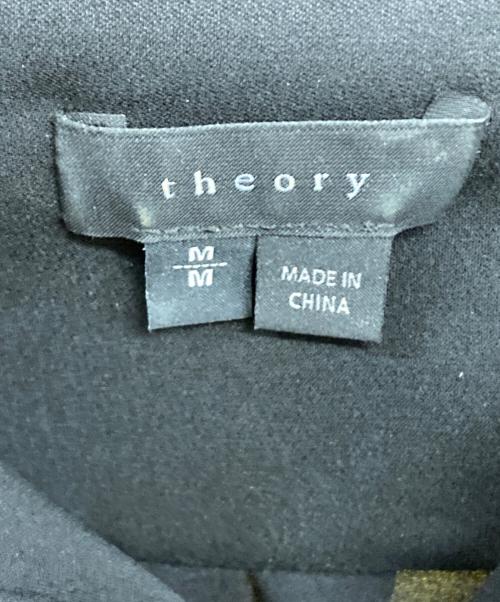 theory（セオリー）theory (セオリー) シルクシャツ ブラック サイズ:Mの古着・服飾アイテム