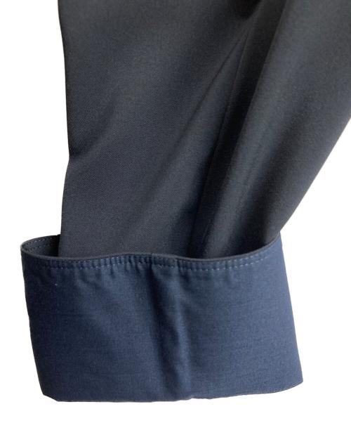 BALLSEY（ボールジィ）BALLSEY (ボールジィ) 2-wayストレッチ タイ付きスタンドカラーブラウス ブラック サイズ:S 未使用品の古着・服飾アイテム