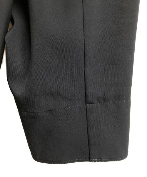 BALLSEY（ボールジィ）BALLSEY (ボールジィ) 2-wayストレッチ タイ付きスタンドカラーブラウ ブラック サイズ:36の古着・服飾アイテム
