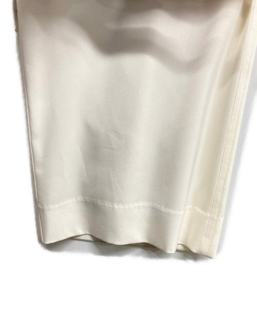 BALLSEY（ボールジィ）BALLSEY (ボールジィ) 2-wayストレッチ イージーセミワイドパンツ ホワイト サイズ:36の古着・服飾アイテム
