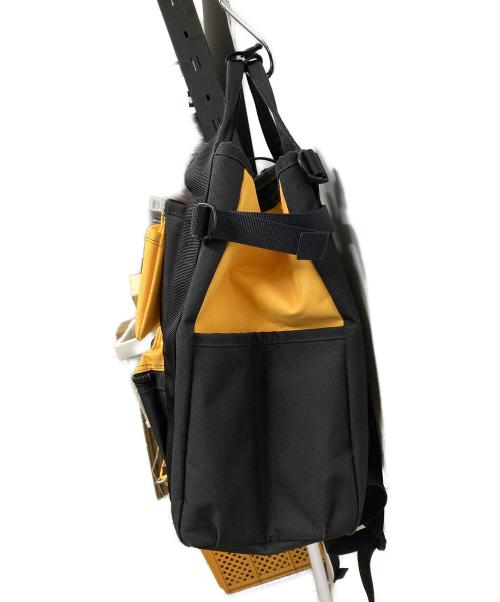 PORTER（ポーター）PORTER (ポーター) UNION RUCKSACK イエロー×ブラックの古着・服飾アイテム