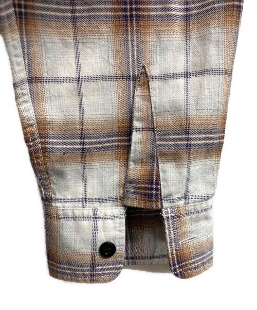 NEIGHBORHOOD（ネイバーフッド）NEIGHBORHOOD (ネイバーフッド) オンブレチェックシャツ ベージュ サイズ:FREEの古着・服飾アイテム
