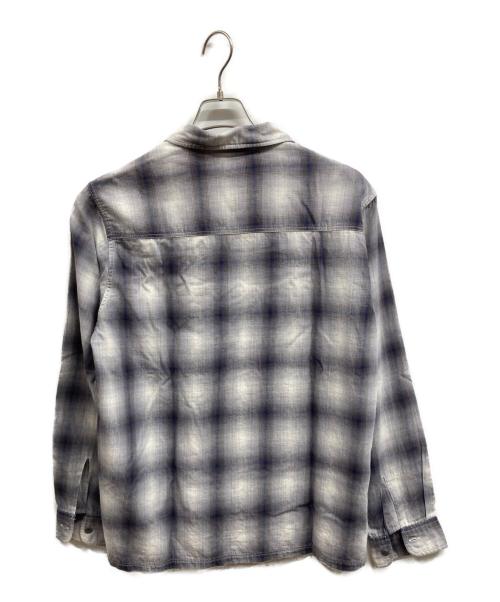 NEIGHBORHOOD（ネイバーフッド）NEIGHBORHOOD (ネイバーフッド) オンブレチェックシャツ グレー サイズ:FREEの古着・服飾アイテム