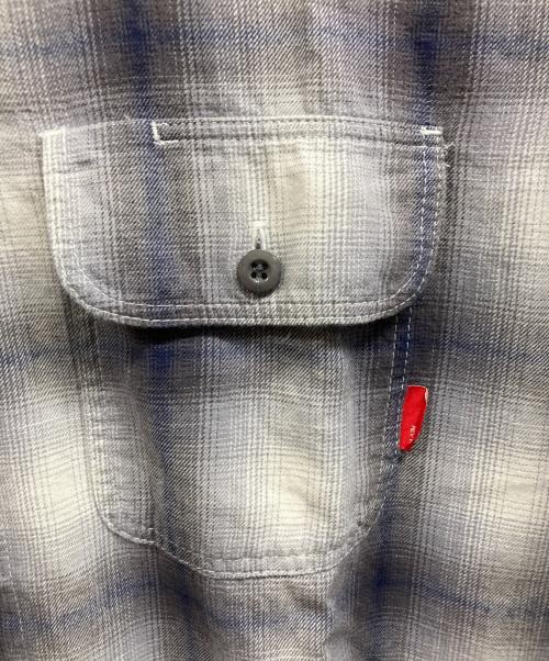 NEIGHBORHOOD（ネイバーフッド）NEIGHBORHOOD (ネイバーフッド) オンブレチェックシャツ グレー サイズ:FREEの古着・服飾アイテム