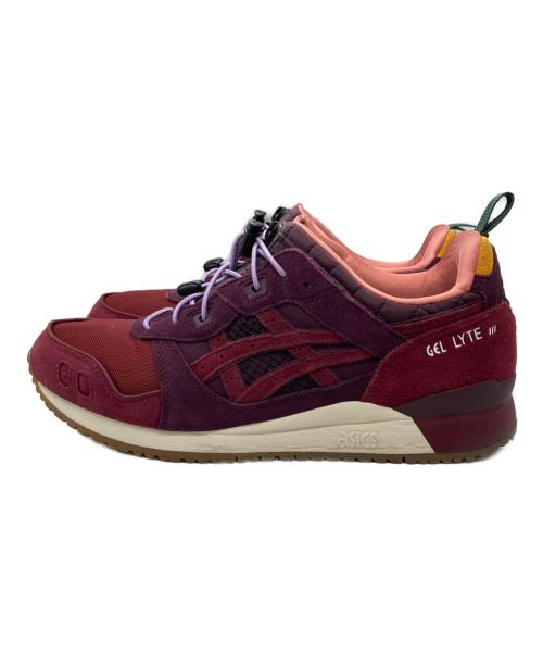 asics（アシックス）asics (アシックス) GEL-LYTE III OG BORDEAUX/WINE レッド サイズ:29の古着・服飾アイテム