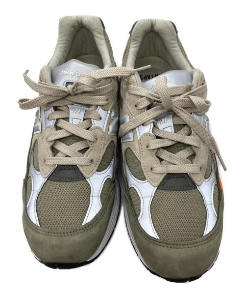 NEW BALANCE（ニューバランス）NEW BALANCE (ニューバランス) WTAPS (ダブルタップス) ローカットスニーカー ベージュ サイズ:28.5の古着・服飾アイテム