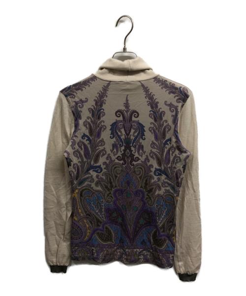 ETRO（エトロ）ETRO (エトロ) ペイズリータートルネックニット ブラウン サイズ:40の古着・服飾アイテム