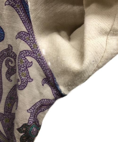 ETRO（エトロ）ETRO (エトロ) ペイズリータートルネックニット ブラウン サイズ:40の古着・服飾アイテム