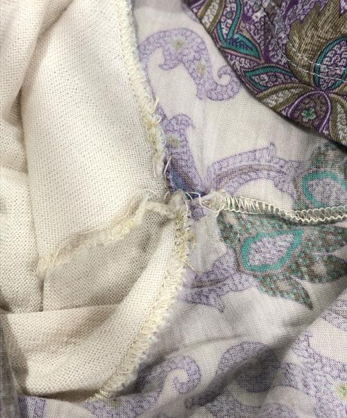 ETRO（エトロ）ETRO (エトロ) ペイズリータートルネックニット ブラウン サイズ:40の古着・服飾アイテム