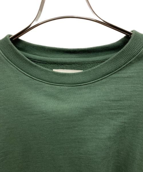 MARKAWARE（マーカウェア）MARKAWARE (マーカウェア) HUGE SWEAT ORGANIC COTTON HEAVY FLEECE グリーン サイズ:1の古着・服飾アイテム