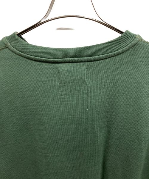 MARKAWARE（マーカウェア）MARKAWARE (マーカウェア) HUGE SWEAT ORGANIC COTTON HEAVY FLEECE グリーン サイズ:1の古着・服飾アイテム