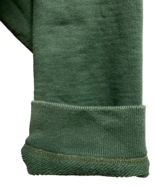 MARKAWARE（マーカウェア）MARKAWARE (マーカウェア) HUGE SWEAT ORGANIC COTTON HEAVY FLEECE グリーン サイズ:1の古着・服飾アイテム