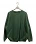 MARKAWARE (マーカウェア) HUGE SWEAT ORGANIC COTTON HEAVY FLEECE グリーン サイズ:1：8000円