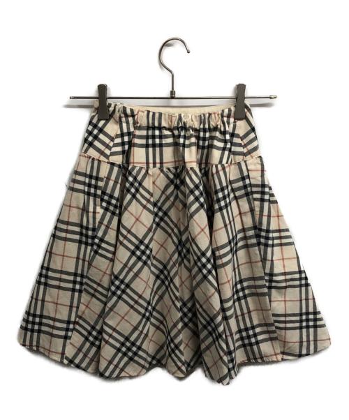 BURBERRY LONDON（バーバリーロンドン）BURBERRY LONDON (バーバリーロンドン) ノヴァチェックスカート ベージュ サイズ:160Aの古着・服飾アイテム