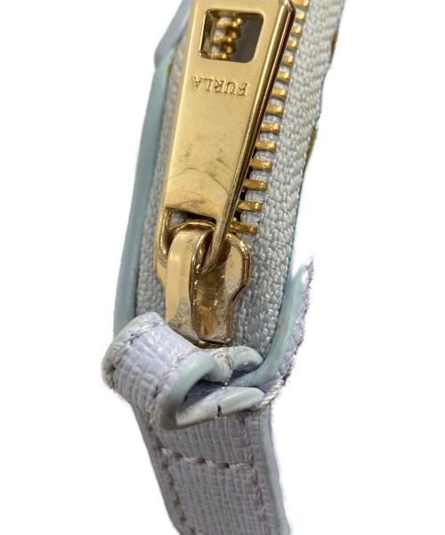 FURLA（フルラ）FURLA (フルラ) 2wayサッチェル クロスボディバッグ ブルーの古着・服飾アイテム