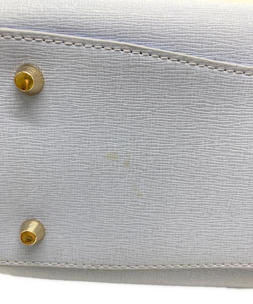 FURLA（フルラ）FURLA (フルラ) 2wayサッチェル クロスボディバッグ ブルーの古着・服飾アイテム