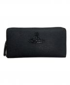 Vivienne Westwoodヴィヴィアンウエストウッド）の古着「ANNIE ZIP ROUND WALLET」｜ブラック