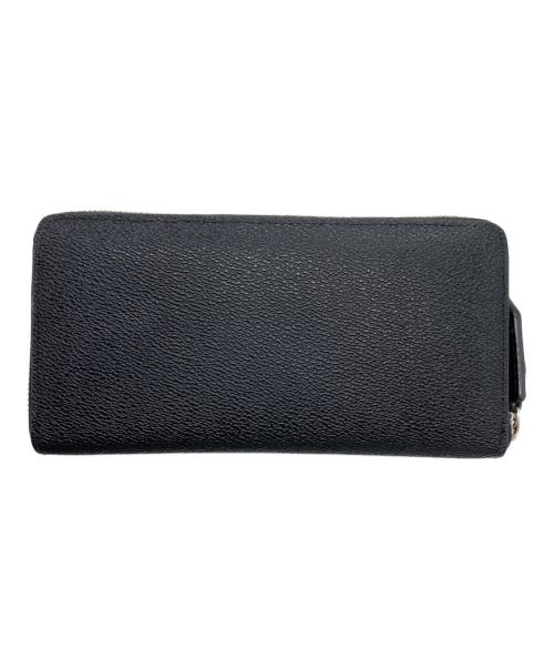 Vivienne Westwood（ヴィヴィアンウエストウッド）Vivienne Westwood (ヴィヴィアンウエストウッド) ANNIE ZIP ROUND WALLET ブラックの古着・服飾アイテム