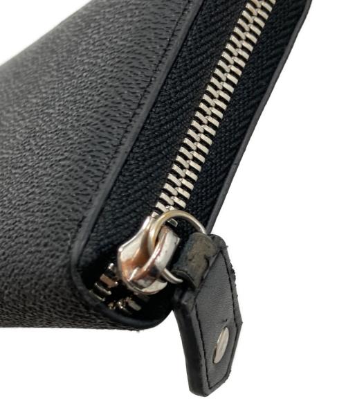 Vivienne Westwood（ヴィヴィアンウエストウッド）Vivienne Westwood (ヴィヴィアンウエストウッド) ANNIE ZIP ROUND WALLET ブラックの古着・服飾アイテム