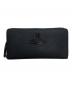 Vivienne Westwood（ヴィヴィアンウエストウッド）の古着「ANNIE ZIP ROUND WALLET」｜ブラック