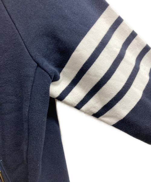 Thom Browne（トムブラウン）Thom Browne (トムブラウン) 4BAR ZIP UP HOODIE ネイビー サイズ:3の古着・服飾アイテム