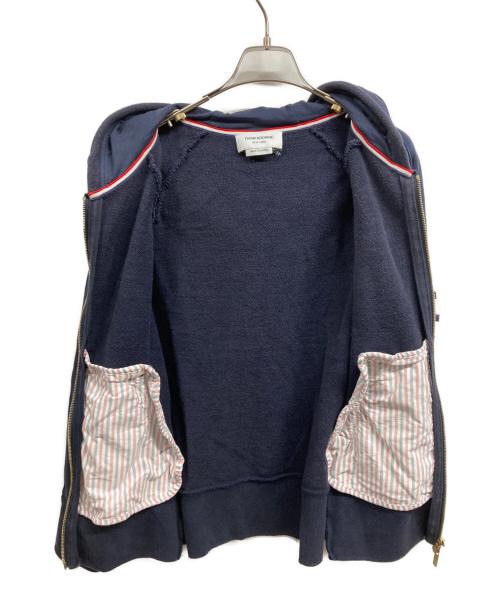 Thom Browne（トムブラウン）Thom Browne (トムブラウン) 4BAR ZIP UP HOODIE ネイビー サイズ:3の古着・服飾アイテム