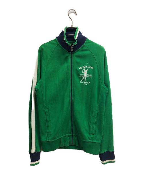 POLO RALPH LAUREN（ポロ・ラルフローレン）POLO RALPH LAUREN (ポロ・ラルフローレン) トラックジャケット グリーン サイズ:XSの古着・服飾アイテム