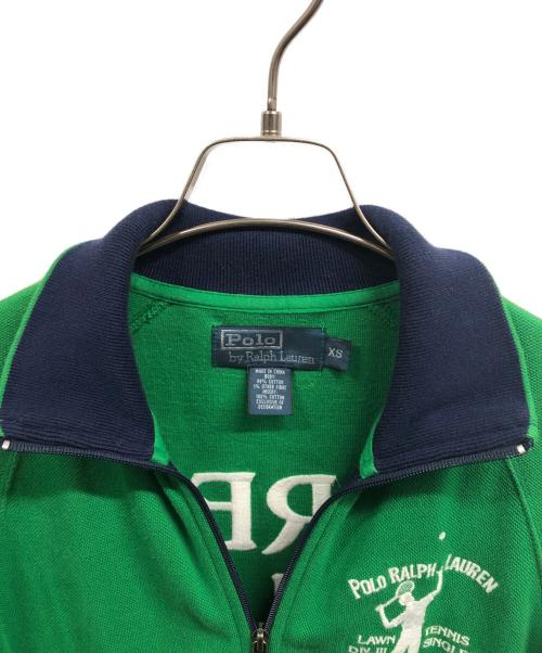 POLO RALPH LAUREN（ポロ・ラルフローレン）POLO RALPH LAUREN (ポロ・ラルフローレン) トラックジャケット グリーン サイズ:XSの古着・服飾アイテム