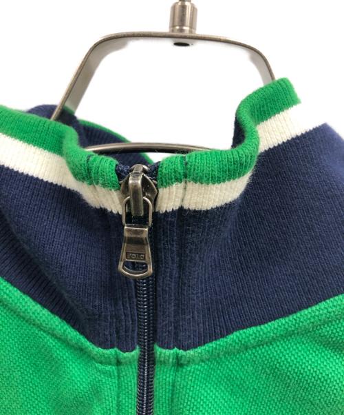 POLO RALPH LAUREN（ポロ・ラルフローレン）POLO RALPH LAUREN (ポロ・ラルフローレン) トラックジャケット グリーン サイズ:XSの古着・服飾アイテム