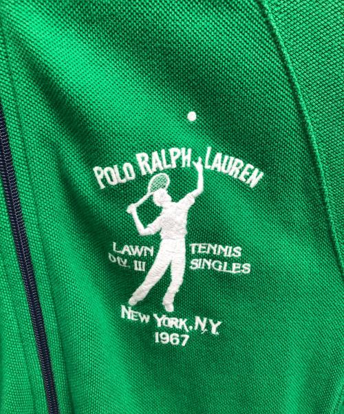POLO RALPH LAUREN（ポロ・ラルフローレン）POLO RALPH LAUREN (ポロ・ラルフローレン) トラックジャケット グリーン サイズ:XSの古着・服飾アイテム