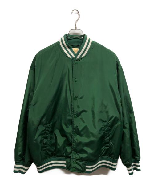 LEVI'S（リーバイス）LEVI'S (リーバイス) ベースボールスタジャン グリーン サイズ:Ｓの古着・服飾アイテム