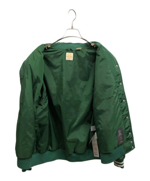 LEVI'S（リーバイス）LEVI'S (リーバイス) ベースボールスタジャン グリーン サイズ:Ｓの古着・服飾アイテム