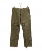 AKMエーケーエム）の古着「REAL MILITARY C-cargo」｜カーキ