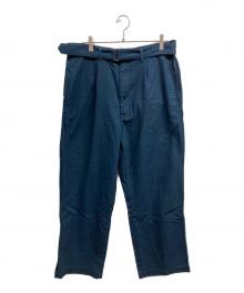 Schott（ショット）の古着「HERRINBONE MILITARY TROUSERS」｜ネイビー