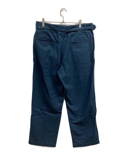 Schott（ショット）Schott (ショット) HERRINBONE MILITARY TROUSERS ネイビー サイズ:XLの古着・服飾アイテム