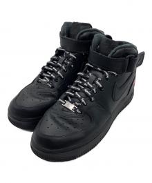 NIKE×SUPREME（ナイキ×シュプリーム）の古着「Air Force 1 Mid "Black" FW24 / エアフォース1 ミッド "ブラック" FW24」｜ブラック