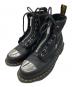 Dr.Martens（ドクターマーチン）の古着「ハードウェア レザー8ホールブーツ」｜ブラック