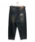 9090 (9090) King Logo Wide Tuck Denim Pant インディゴ サイズ:M：6000円