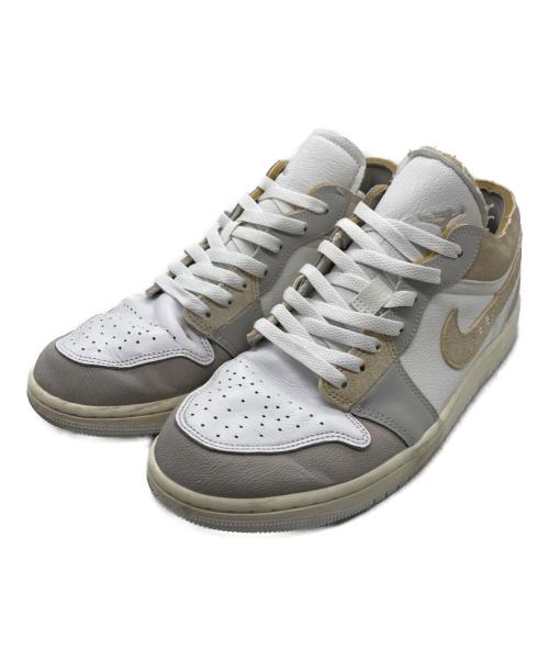 NIKE（ナイキ）NIKE (ナイキ) AIR JORDAN 1 LOW SE CRFT ホワイト サイズ:27.5cmの古着・服飾アイテム
