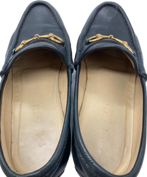 GUCCI（グッチ）GUCCI (グッチ) ホースビットローファー ブラック サイズ:36Cの古着・服飾アイテム