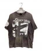 SAINT MICHAELセントマイケル）の古着「SS TEE MX6」｜グレー
