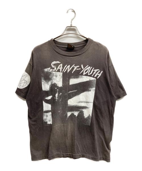 SAINT MICHAEL（セントマイケル）SAINT MICHAEL (セントマイケル) SS TEE MX6 グレー サイズ:XLの古着・服飾アイテム