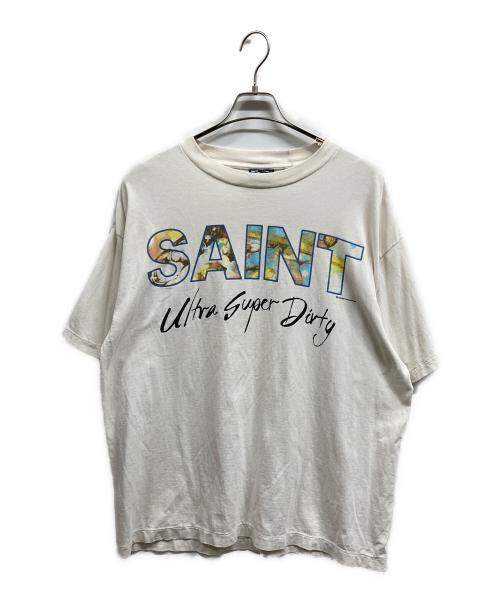 SAINT MICHAEL（セントマイケル）SAINT MICHAEL (セントマイケル) SS TEE/SUPER DIRTY/WHITE アイボリー サイズ:XLの古着・服飾アイテム
