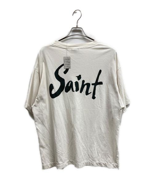 SAINT MICHAEL（セントマイケル）SAINT MICHAEL (セントマイケル) SS TEE/SUPER DIRTY/WHITE アイボリー サイズ:XLの古着・服飾アイテム