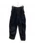 FreshService（フレッシュサービス）の古着「BACK SATEEN FIELD PANTS」｜ブラック