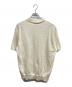 PLAY COMME des GARCONS (プレイコムデギャルソン) ウールニットポロシャツ アイボリー サイズ:XL：9000円