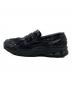 NEW BALANCE (ニューバランス) 型押しローファー ブラック サイズ: 26.5cm：18000円
