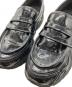 中古・古着 NEW BALANCE (ニューバランス) 型押しローファー ブラック サイズ: 26.5cm：18000円